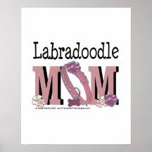 LabraDoodle MOM Poster