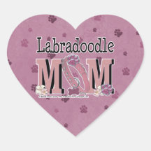 LabraDoodle MOM Stickers
