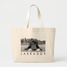 Labrador B&W Bags