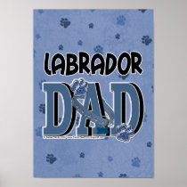 Labrador DAD Poster