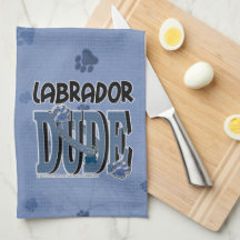 Labrador DUDE Towels