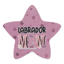 Labrador MOM Star Sticker