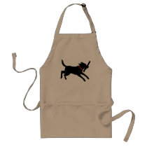 Labrador Retriever (Black) Aprons