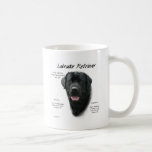 Labrador Retriever (blk) History Design Coffee Mugs