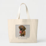 Labrador Retriever (Chocolate) Favourite Tote Bags