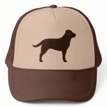 Labrador Retriever (Chocolate) Trucker Hats