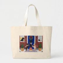 Labrador Retriever Christmas Tree Tote Bag
