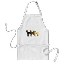 Labrador Retriever colours Aprons