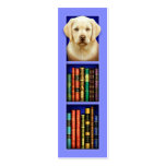 Labrador Retriever Puppy Blue Bookmark Business Card