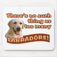 LABRADOR RETRIEVERS MOUSEPAD