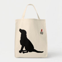 Labrador Shopping Tote from Strut the Pup Canvas Bag