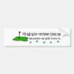 LabradorRetriever Bumper Sticker