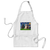 Labradors (3) - Starry Night Apron