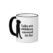 Labradors Are Fur Children Coffee Mugs
