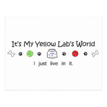 LabYellow Post Card