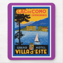 Lac de Como Mousepad