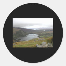 Lac Glanmore de passage Irlande de Healy Adhésifs Ronds