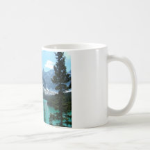 Lac moraine mugs à café