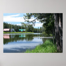 Lac mountain, dock posters