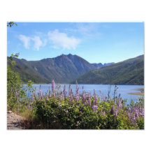 Lac mountain photos sur toile