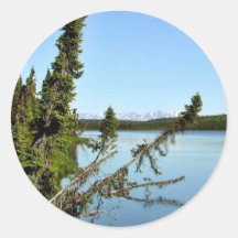 Lac refuge de Kenai Autocollants