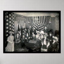 L'Académie Navale commandite la photo 1908 Affiches