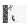 Lace and Balloons Post Card