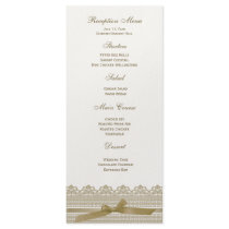Lace and Ribbon RSVP cards
