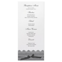 Lace and Ribbon RSVP cards