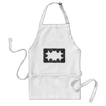 Lace Black & White The MUSEUM Zazzle Gifts Apron