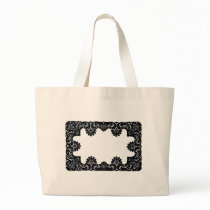 Lace Black & White The MUSEUM Zazzle Gifts Bags
