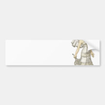 Lace Bride Bumper Sticker