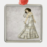 Lace Bride Christmas Tree Ornament