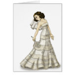 Lace Bride Greeting Cards