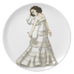 Lace Bride Party Plate