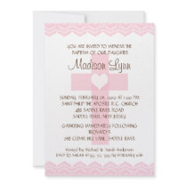 Lace Cross Baby Girl Baptism Inviation Personalized Announcements