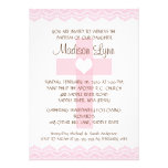 Lace Cross Baby Girl Baptism Inviation Personalized Announcements