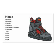 Lace Em Up Business Card