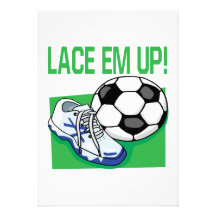 Lace Em Up Custom Invite