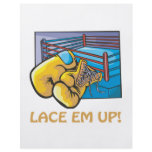 Lace Em Up flyers