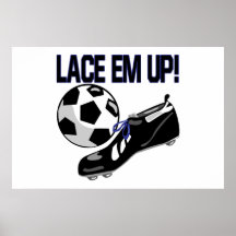 Lace Em Up Poster