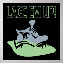 Lace Em Up Print