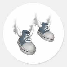 Lace Em Up Sticker