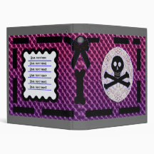 lace & links skully binder