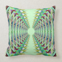 Lace Me Up Green American MoJo Pillow