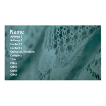 Lace Profile Card Business Card Templates