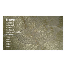 Lace Profile Card Business Cards