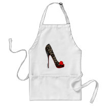 Lace Stiletto Shoe Apron by ShoeTease