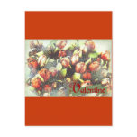 Lace Tulips Vintage,Valentine's Day Postcard