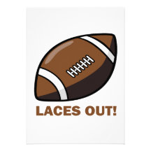 Laces Out Custom Invite